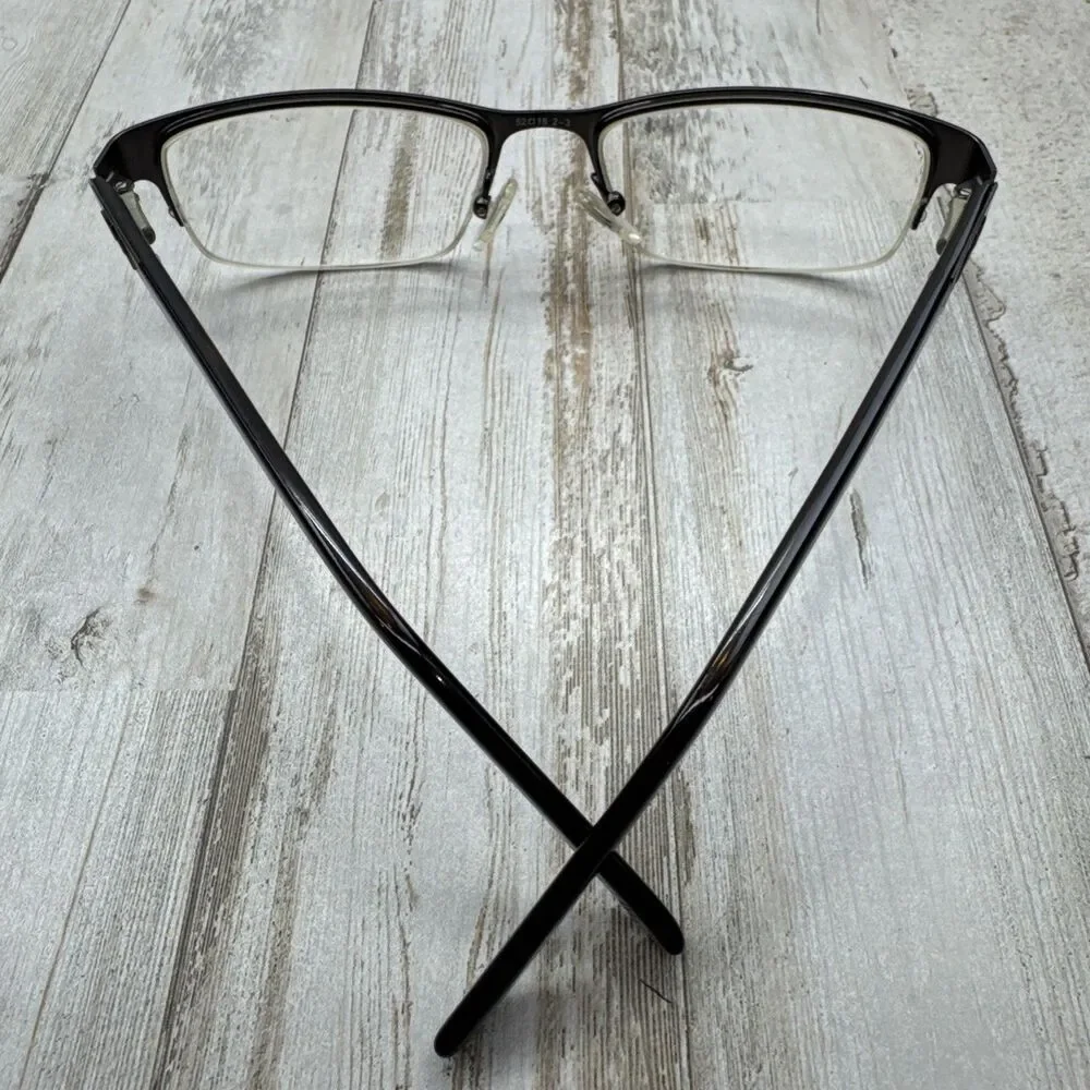 Chesterfield CH840 52-18-140 Gun Metal Brown Tortoise Flex Hinge Eyeglass Frames